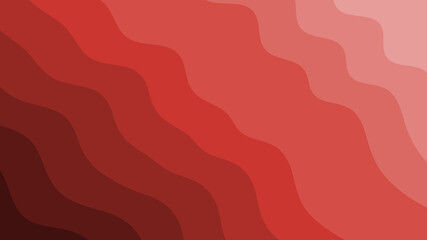 Vibrant Red Gradient Wavy Pattern Background - Striking Design for Web and Graphics