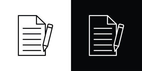 Feedback form icon. Modern simple vector collection