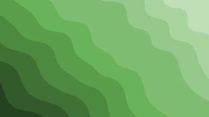 Abstract Green Wavy Layers: Serene and Stylish Background Texture for Creative Projects & Presentations
