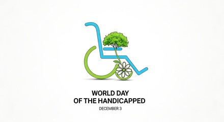 World Day of the Handicapped Illustration