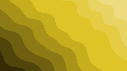 Golden Wavy Gradient Background: Abstract Texture, Modern Backdrop with Warm, Sunlight Effect