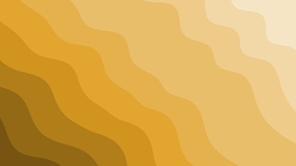 Golden Waves: Sunny Abstract Pattern with Warm Gradient and Gentle Curves for Visual Appeal