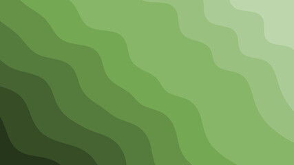 Olive Green Wave Gradient: A Tranquil Abstract Design with Gentle Curves and Subtle Shade Shifts