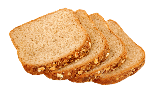 Selection of fresh tasty and delicious bakery items isolated on white background - Powered by Adobe