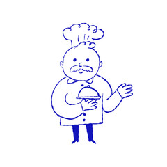 Vector logo design template and graphic elements for advertising, branding, posters and banners, print and poster, bakery and pastry shop emblem