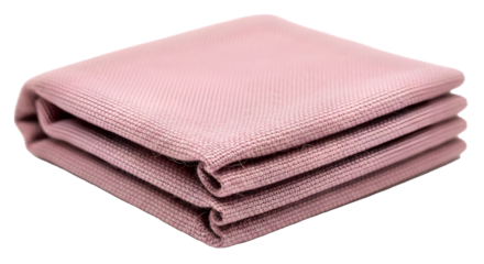 Pink Textile Folded Fabric shows a woven texture, suitable for backgrounds, mockups, and product showcases.