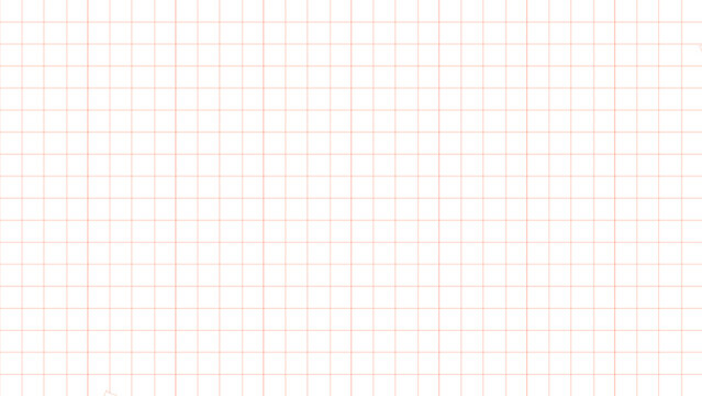 White background with light orange grid lines, perfect for creating clean layouts, patterns, and overlays; transparent stock image.