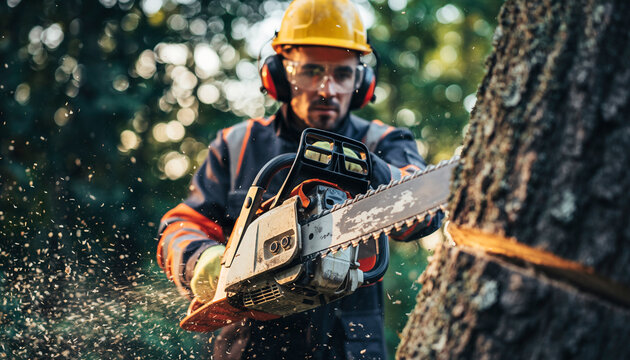 Use of a tree saw, the importance of equipment and safety