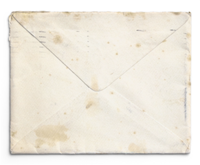 Light Cream Vintage Envelope