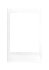 Instant Photo Film isolated on transparent background