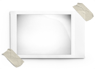 Horizontal Instant Photo Film with Sticky Tape