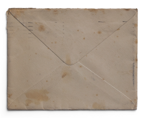 Taupe Vintage Envelope