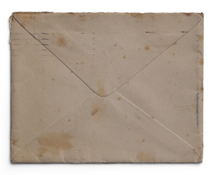 Taupe Vintage Envelope