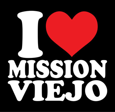 I love mission viejo silhouette design featuring iconic landmarks and text perfect for local pride and city branding