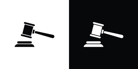 Gavel icon - perfect for UI UX design