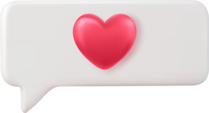 3d social media notification