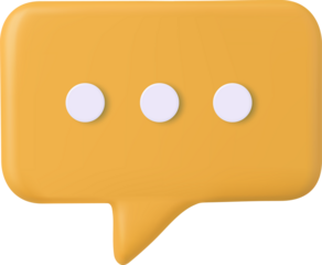 3d Chat bubble