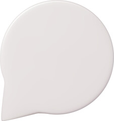 3d Chat bubble