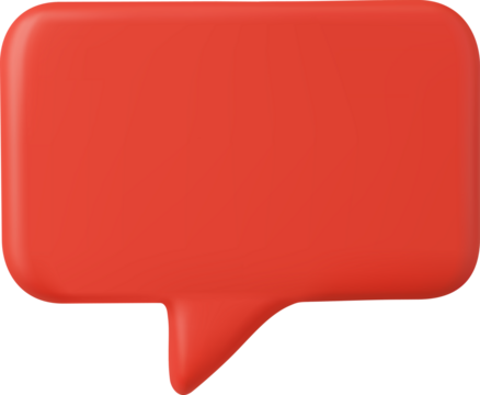 3d Chat bubble