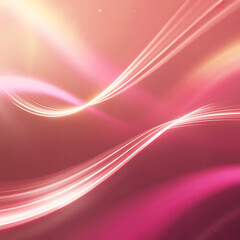 Fototapeta premium Abstract pink and red background with bright, colorful wave illustration design pattern and smooth line texture motion