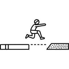 Triple Jump Icon