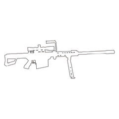 Outline of Sniper Rifle