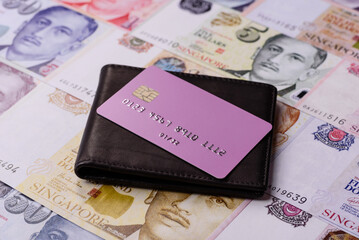 A credit card for contactless cashless payments via a terminal or online. A credit card