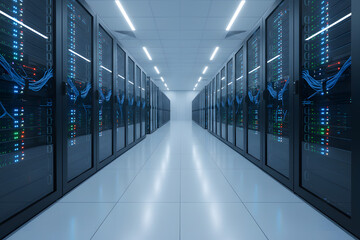 secure web hosting and network storage servers in technology corridor