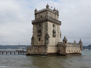 Fototapeta premium belem tower lisbon portugal