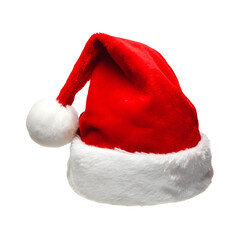 santa claus hat isolated