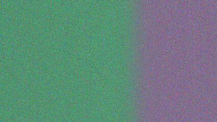 Abstract textured background with green and purple hues and subtle noise effect