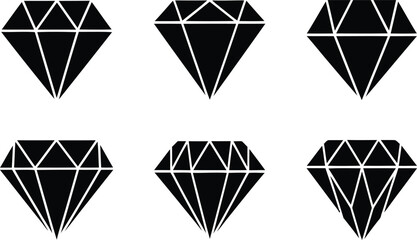 A collection of diamond shapes