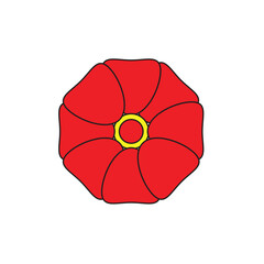 red poppy flower