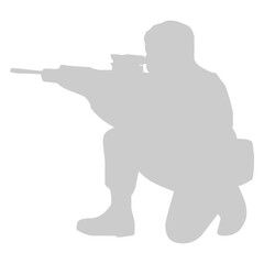 Tactical Soldier Silhouette