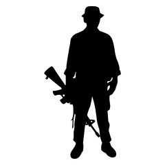 Armed Silhouette