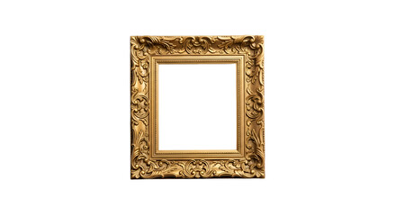 Ornate Gold Picture Frame With Black Center gold frame
