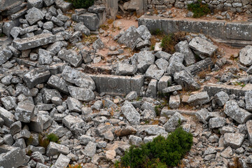 Termessos (Greek Τερμησσός Termēssós), also known as Termessos Major (Τερμησσός ἡ μείζων), was a Pisidian city built at an altitude of about 1000 metres at the south-west side of Solymos Mountain