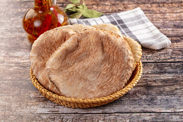 Turkish traditional Pita round bread