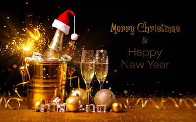 Merry Christmas and Happy New Year. Greetings
