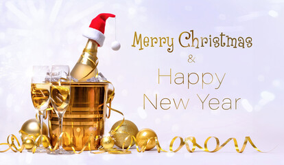 Merry Christmas and Happy New Year. Greetings