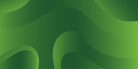 Abstract green wavy background. Ilustration vector EPS 10