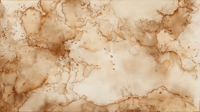 vintage watercolor treasure map background