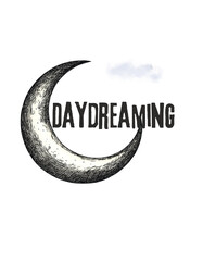 Daydreaming – Moon Aesthetic Quote Design
