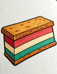 stock of rectangular bloscks