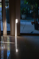 Sunlight Through Blinds