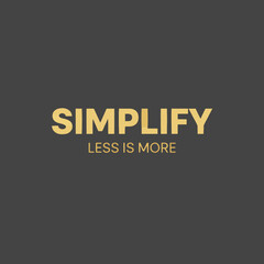 Simplify