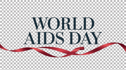 World AIDS Day Team Unity Ribbon Artwork.