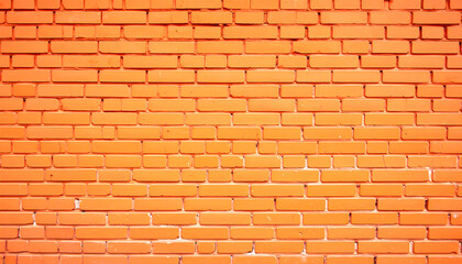 Fototapeta premium Orange Backsteinmauer 