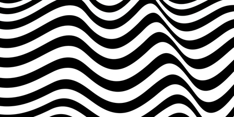 Abstract black and white striped background featuring the natural texture and camouflage pattern of wild zebra skin