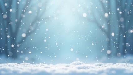 Snowfall, snowflakes background and 2d animation snowy
